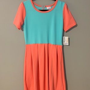 LuLaRoe New Amelia Dress Size Large